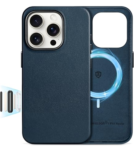 alto プレミアムレザーケース iPhone 16 Pro　ネイビー Amazon.com: Mujjo Full Leather Case for iPhone 16 Pro Max - Best